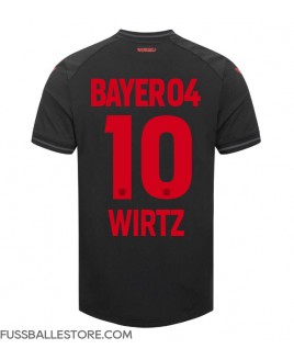 Günstige Bayer Leverkusen Florian Wirtz #10 Heimtrikot 2023-24 Kurzarm